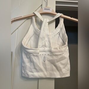 Free People White Tank Top